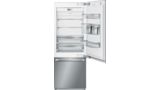 Freedom® Built-in Two Door Bottom Freezer 30'' Professional flat hinge T30BB920SS T30BB920SS-2