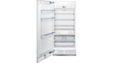 Freedom® Built-in Panel Ready Freezer Column 36'' soft close flat hinge T36IF900SP T36IF900SP-1