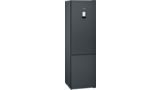 iQ700 Voľne stojaca chladnička s mrazničkou dole 203 x 60 cm Black stainless steel KG39FPB45 KG39FPB45-1