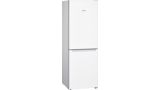 iQ100 Free-standing fridge-freezer with freezer at bottom 176 x 60 cm White KG33NNW30G KG33NNW30G-3