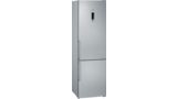 iQ300 Frigo-congelatore combinato da libero posizionamento 203 x 60 cm inox look KG39NXL45 KG39NXL45-2