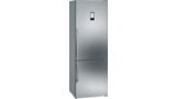 iQ700 Frigo-congelatore combinato da libero posizionamento 203 x 70 cm inox-easyclean KG49FPI40 KG49FPI40-1