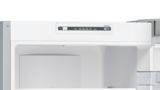 iQ100 free-standing fridge-freezer with freezer at bottom 186 x 60 cm Inox-look KG36NNL30 KG36NNL30-5