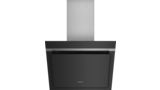 iQ300 Wall-mounted cooker hood 60 cm clear glass black printed LC67KHM60B LC67KHM60B-1