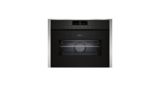 N 90 Built-in compact oven with steam function 60 x 45 cm Stainless steel C88FT38N0B C88FT38N0B-1