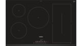 iQ500 Płyta indukcyjna 80 cm Integralne sterowanie, Czarny ED851FWB1E ED851FWB1E-1