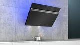 iQ700 wall-mounted cooker hood 90 cm clear glass black printed LC91KWW60 LC91KWW60-7