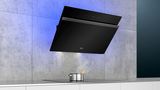 iQ700 Wall-mounted cooker hood 90 cm clear glass black printed LC91KWW69B LC91KWW69B-7