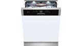 N 70 Semi-integrated dishwasher 60 cm Stainless steel S416T80S0G S416T80S0G-1