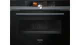 iQ700 Built-in compact oven with steam function Black CS858GRB6B CS858GRB6B-1