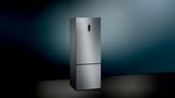 iQ300 Réfrigérateur combiné pose-libre 193 x 70 cm Inox anti trace de doigts KG56NXI30 KG56NXI30-2
