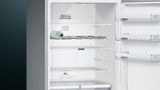iQ300 noFrost, Kombinált hűtő / fagyasztó Nemesacél ajtók KG56NXI40 KG56NXI40-4