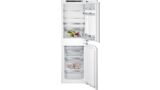 iQ500 Built-in fridge-freezer with freezer at bottom 177.2 x 55.8 cm soft close flat hinge KI85NAD30G KI85NAD30G-1