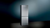 iQ300 Free-standing fridge-freezer with freezer at bottom 176 x 60 cm Inox-easyclean KG33VVI31G KG33VVI31G-1