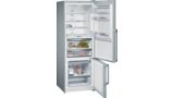 iQ700 Alttan Donduruculu Buzdolabı 193 x 70 cm Kolay temizlenebilir Inox KG56NPI32N KG56NPI32N-2