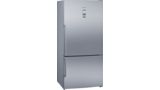 Alttan Donduruculu Buzdolabı 186 x 86 cm Kolay temizlenebilir Inox BD3186I3AN BD3186I3AN-1