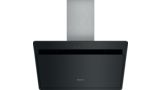wall-mounted cooker hood 80 cm clear glass black printed CD688860 CD688860-1
