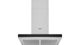 iQ300 Wall-mounted Extractor Hood 60 cm Stainless steel LC66BHM50 LC66BHM50-1