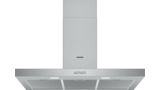 iQ100 Wall-mounted cooker hood 90 cm Stainless steel LC94BBC50B LC94BBC50B-1