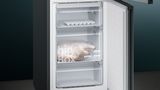iQ300 Free-standing fridge-freezer with freezer at bottom 186 x 60 cm Black stainless steel KG34NVX3AG KG34NVX3AG-4