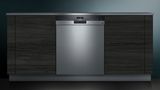 iQ500 built-under dishwasher 60 cm Stainless steel SN457S01MA SN457S01MA-2