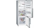 iQ500 Alttan Donduruculu Buzdolabı 193 x 70 cm Kolay temizlenebilir Inox KG56NHI30N KG56NHI30N-2