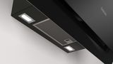 wall-mounted cooker hood 80 cm clear glass black printed CD688860 CD688860-3