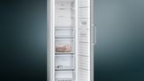 iQ300 Congelador de libre instalación 186 x 60 cm Acero inoxidable antihuellas GS36NVI3P GS36NVI3P-4