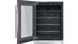 Freedom® Glass Door Refrigeration 24'' Professional Stainless steel T24UR900LP T24UR900LP-2