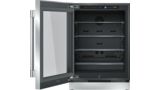 Freedom® Built in refrigerator with glass door 24'' Professional acier inox T24UR920LS T24UR920LS-3