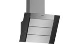 N 50 Wall-mounted cooker hood 60 cm clear glass black printed D65IBE1S0B D65IBE1S0B-1