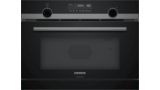 iQ500 Built-in compact microwave with steam function 60 x 45 cm Black CP465AGB0B CP465AGB0B-1
