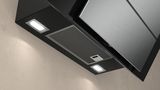N 50 Wall-mounted cooker hood 60 cm clear glass black printed D65IBE1S0B D65IBE1S0B-3