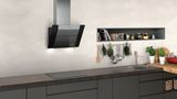 N 50 Wall-mounted cooker hood 60 cm clear glass black printed D65IBE1S0B D65IBE1S0B-4