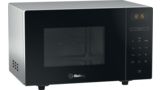 Freestanding microwave 46 x 29 cm Cristal black 3WG1021N0 3WG1021N0-1