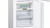 iQ100 Freistehende Kühl-Gefrier-Kombination mit Gefrierbereich unten 176 x 60 cm weiß KG33NNW30 KG33NNW30-5