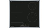 Induction hob 60 cm Black, surface mount with frame CA425355 CA425355-1