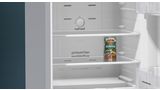 iQ300 free-standing fridge-freezer with freezer at top 145.6 x 55 cm Inox-look KD23NVL3AK KD23NVL3AK-4