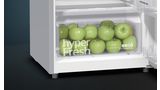 iQ300 free-standing fridge-freezer with freezer at top 145.6 x 55 cm Inox-look KD23NVL3AK KD23NVL3AK-6