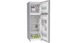 iQ300 free-standing fridge-freezer with freezer at top 165.6 x 55 cm Inox-look KD28NVL3AK KD28NVL3AK-3