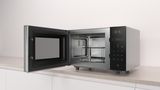 Freestanding microwave 46 x 29 cm Cristal black 3WG1021N0 3WG1021N0-7