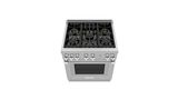 Gas Freestanding Range 30'' Pro Harmony® Standard Depth Stainless Steel PRG305WH PRG305WH-8
