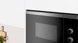 Microondas integrable Cristal negro - acero inox 3CP4002X0 3CP4002X0-2