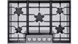 Masterpiece® Gas Cooktop 30'' Stainless Steel SGSP305TS SGSP305TS-1