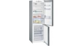 iQ300 Frigo-congelatore combinato da libero posizionamento  inox-easyclean KG36NVI45 KG36NVI45-2