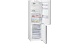 iQ300 Free-standing fridge-freezer with freezer at bottom 186 x 60 cm White KG36NVW35G KG36NVW35G-5