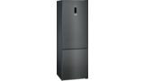 iQ300 Frigo-congelatore combinato da libero posizionamento 203 x 70 cm Black stainless steel KG49NXX4A KG49NXX4A-1