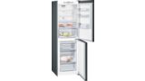 iQ300 Free-standing fridge-freezer with freezer at bottom 186 x 60 cm Black stainless steel KG34NVX3AG KG34NVX3AG-3