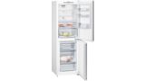iQ300 Free-standing fridge-freezer with freezer at bottom 186 x 60 cm White KG34NVW35G KG34NVW35G-2