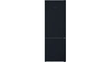 N 70 Szabadonálló, alulfagyasztós hűtő-fagyasztó kombináció 203 x 70 cm fekete KG7493B40 KG7493B40-1